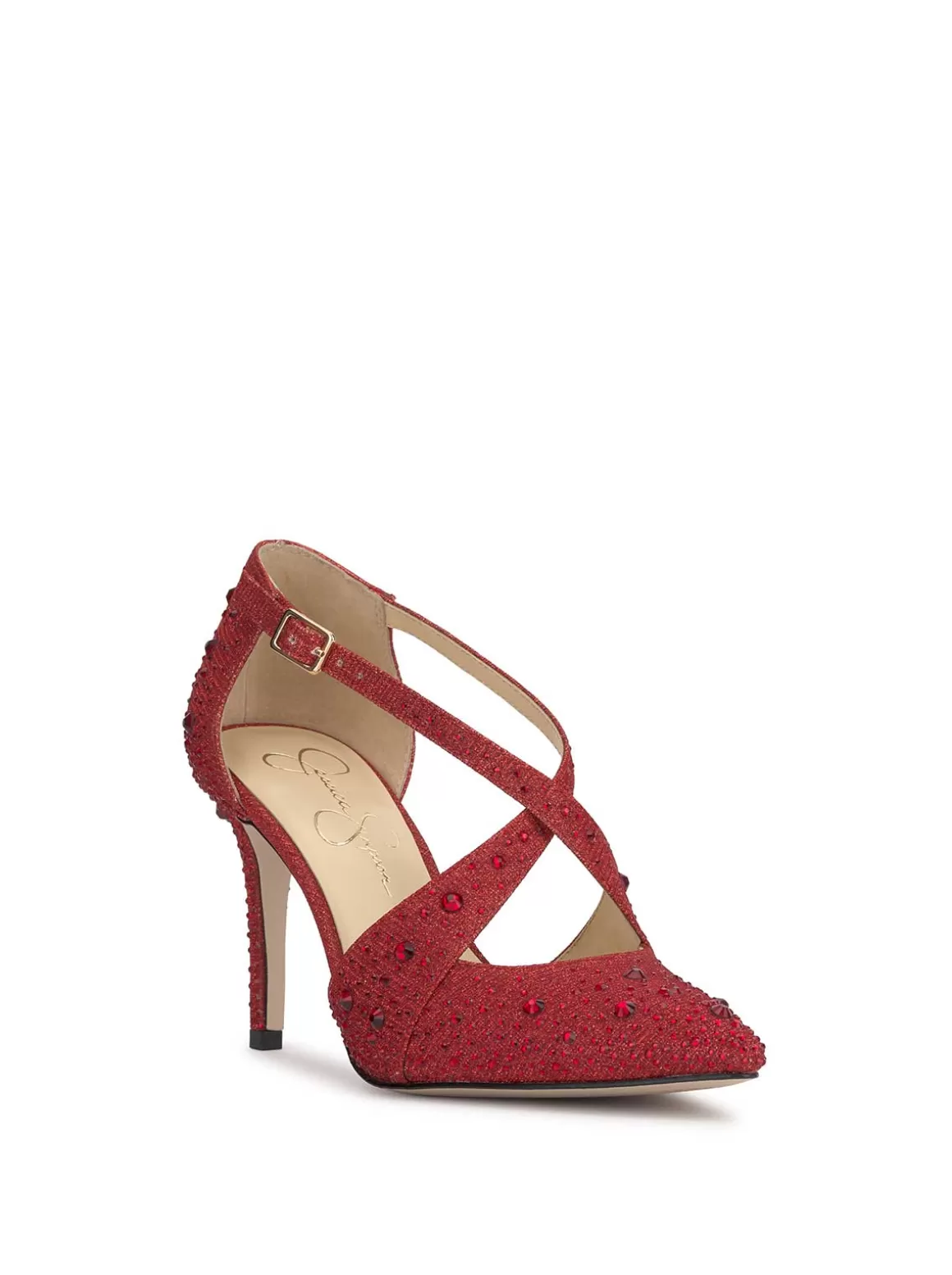 Accile High Heel In Red Muse<Jessica Simpson Cheap