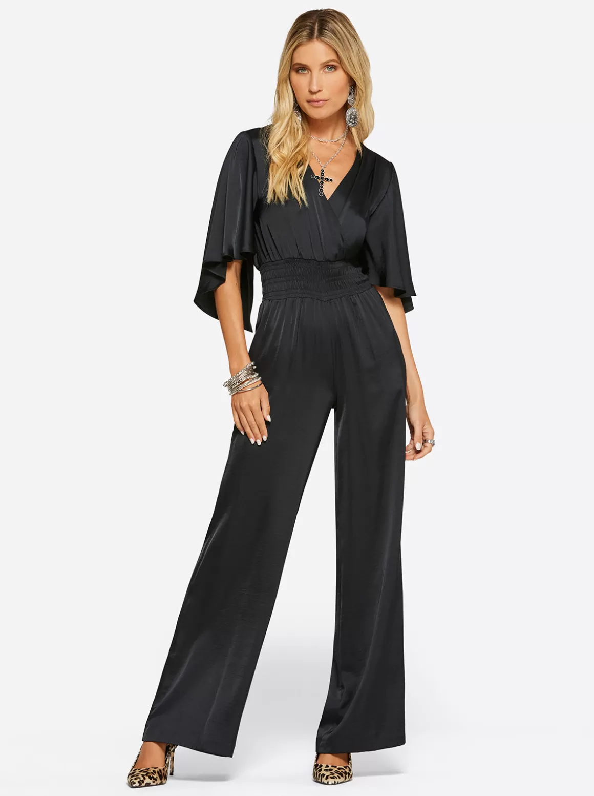 Aria Jumpsuit In <Jessica Simpson Hot