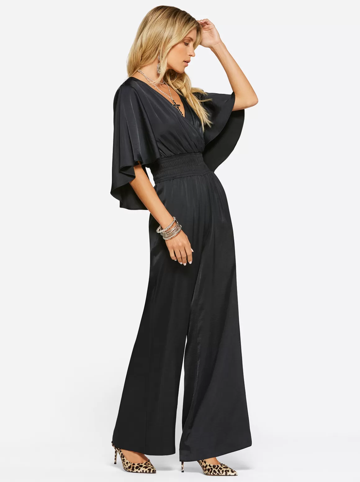 Aria Jumpsuit In <Jessica Simpson Hot