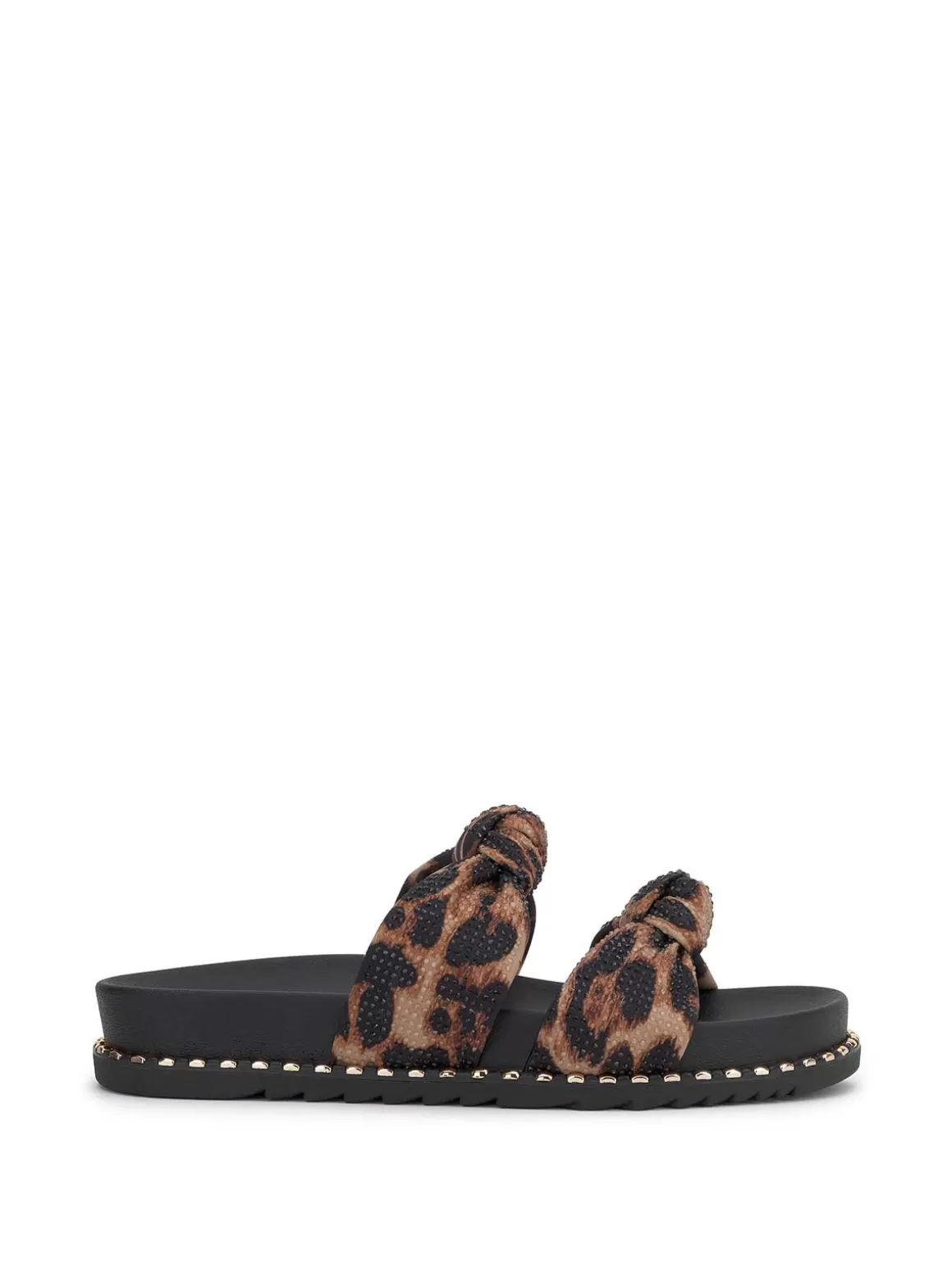 Caralyna Flat Sandal In Leopard<Jessica Simpson Store