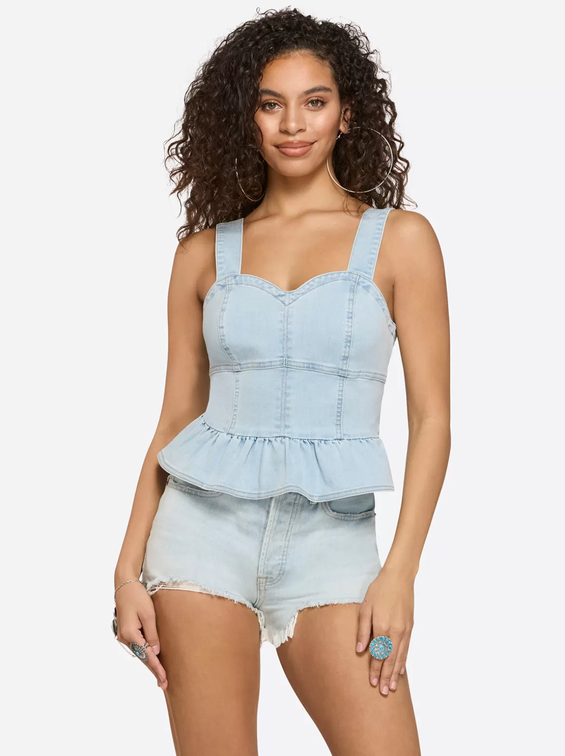 Denim Bustier In <Jessica Simpson Cheap