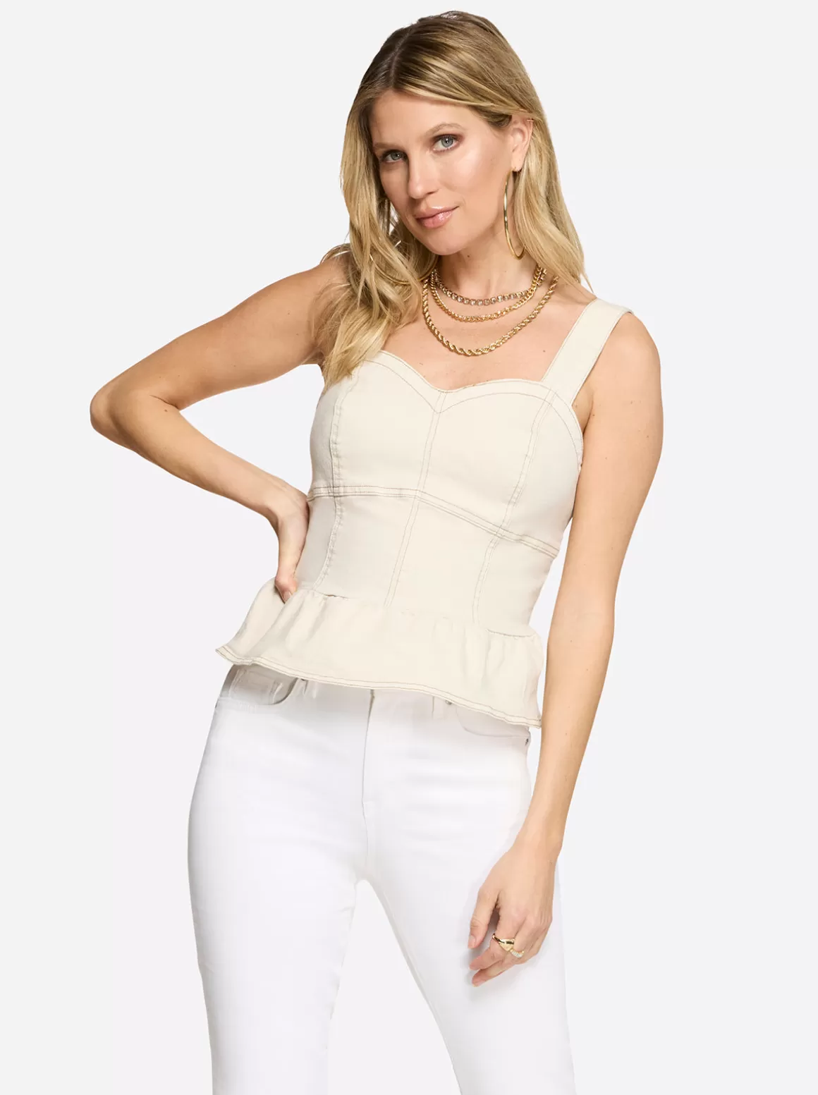 Denim Bustier In <Jessica Simpson Outlet