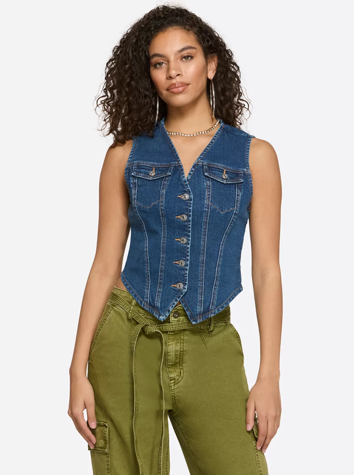 Denim Vest In <Jessica Simpson Cheap