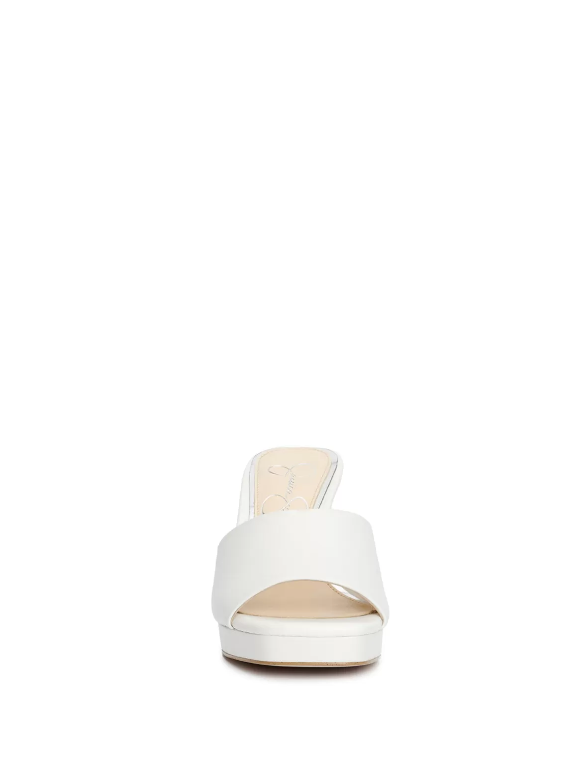 Elyzza High Heel Slide In White<Jessica Simpson New