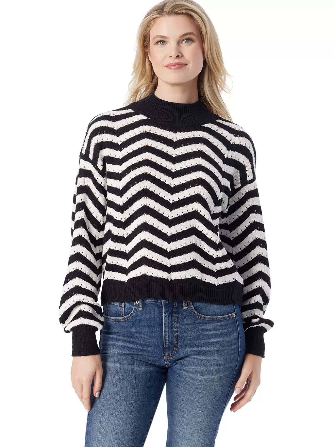 Farai Sweater In Anthracite Combo<Jessica Simpson Cheap