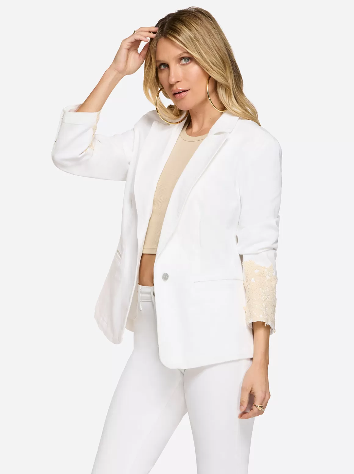 Fitted Blazer In <Jessica Simpson Discount