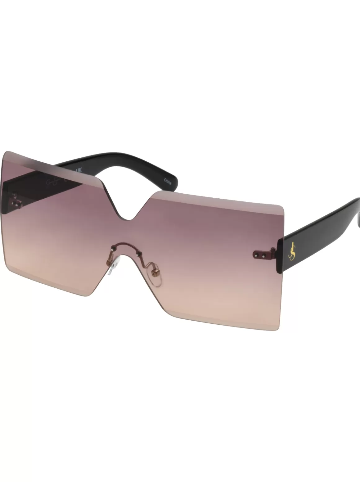 Frameless Shield Sunglasses In <Jessica Simpson Fashion