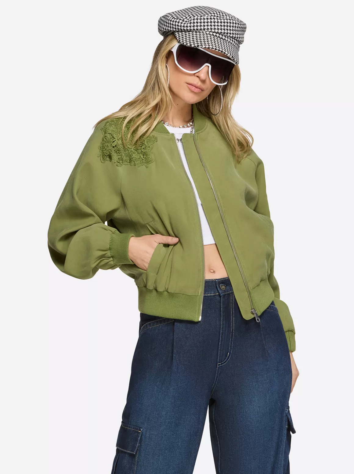 Fynn Bomber Jacket In <Jessica Simpson Best