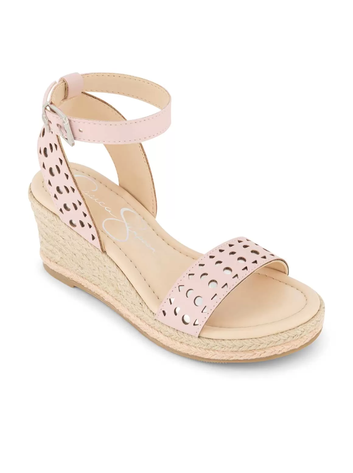 Girls' Asha Perforated Wedge Sandal In <Jessica Simpson Cheap