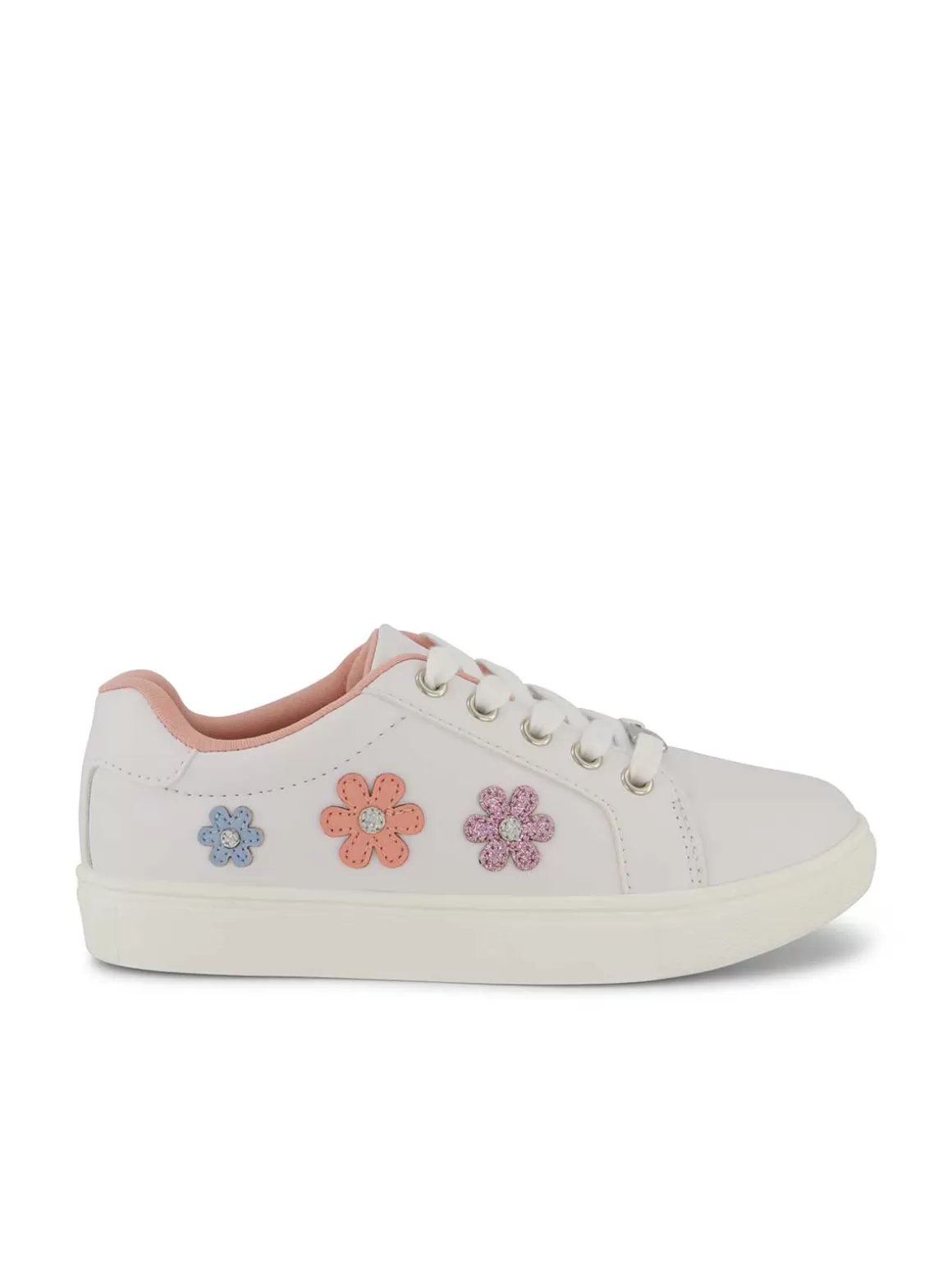 Girls' Gina Flower Low Sneakers In <Jessica Simpson Fashion