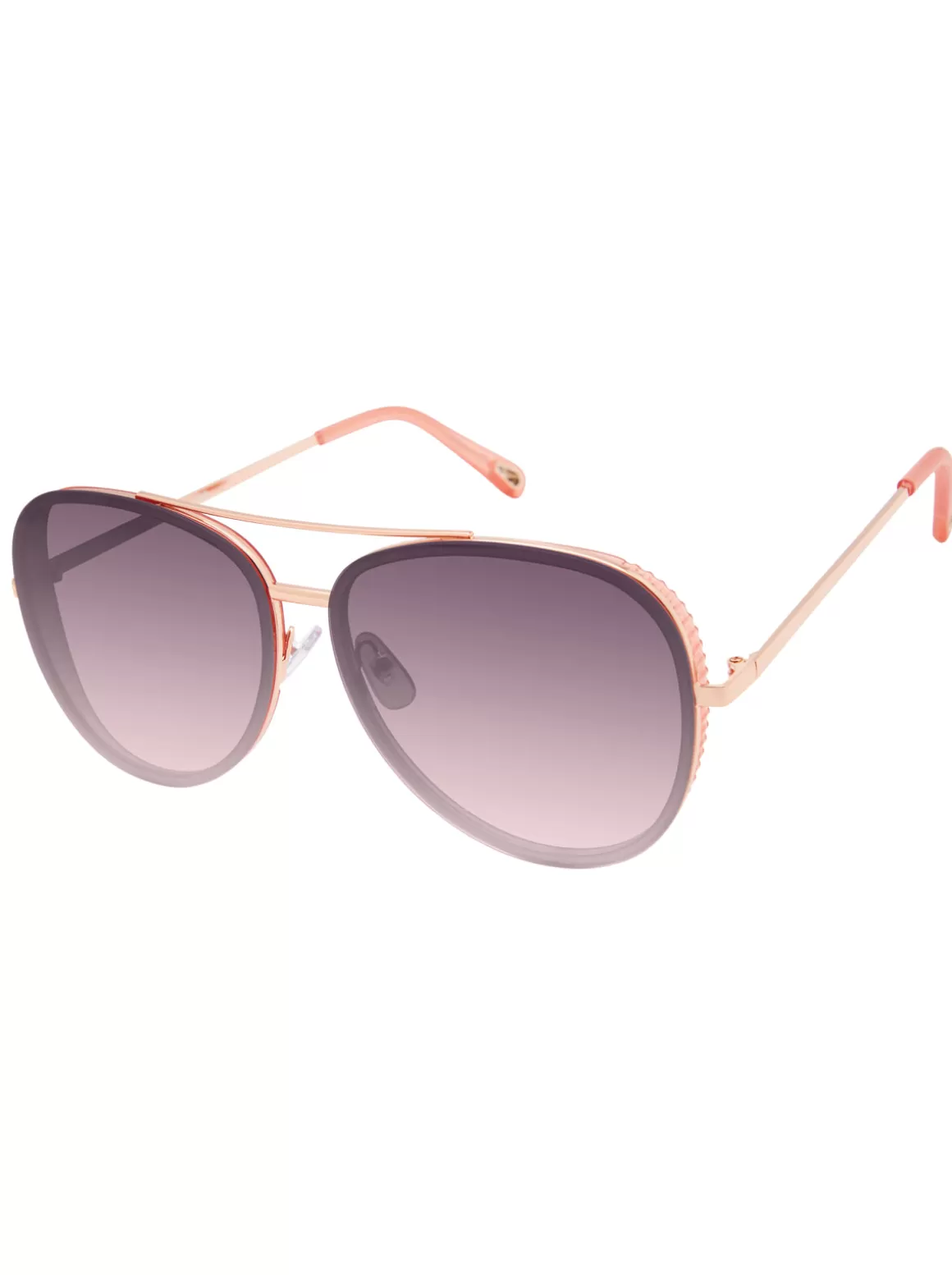 Glam Aviator Pilot Sunglasses In & Rose<Jessica Simpson Sale