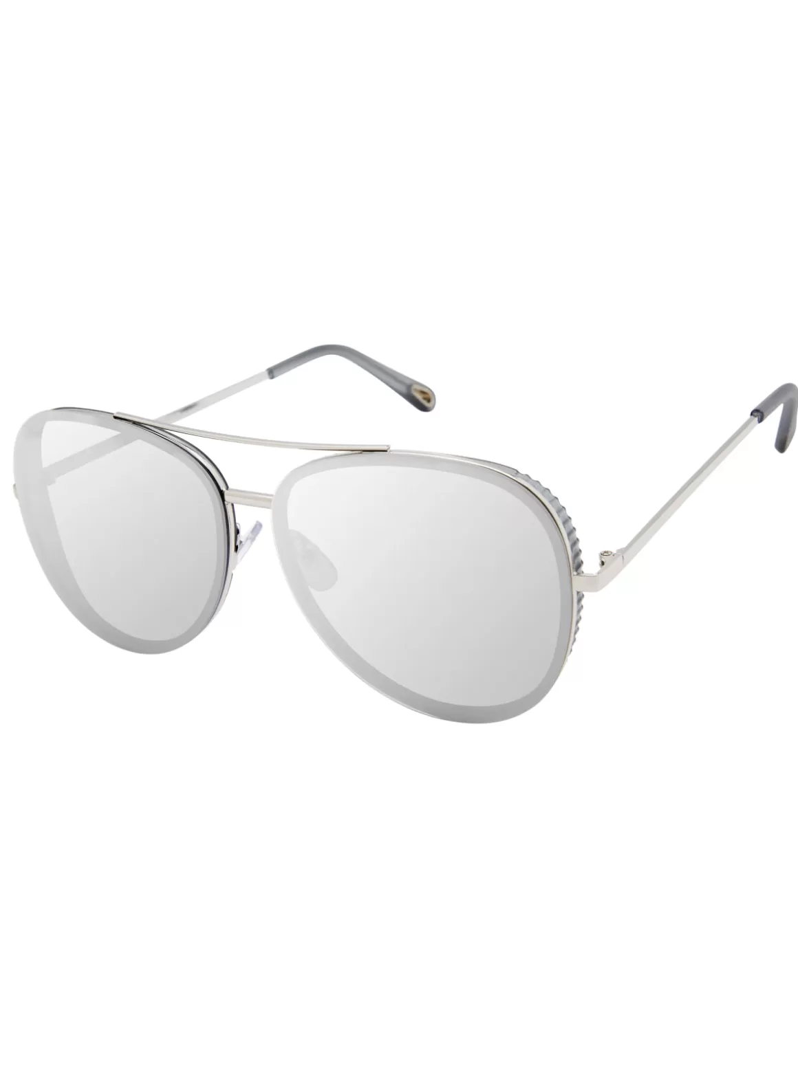 Glam Aviator Pilot Sunglasses In & Grey<Jessica Simpson Outlet