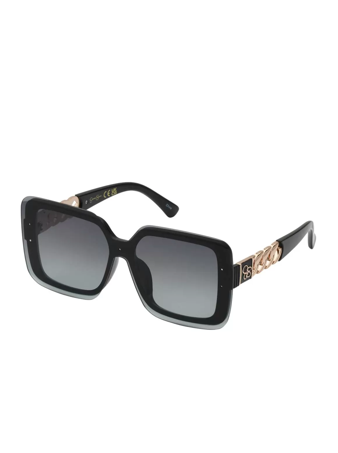 Glamorous Square Shield Sunglasses In <Jessica Simpson Shop