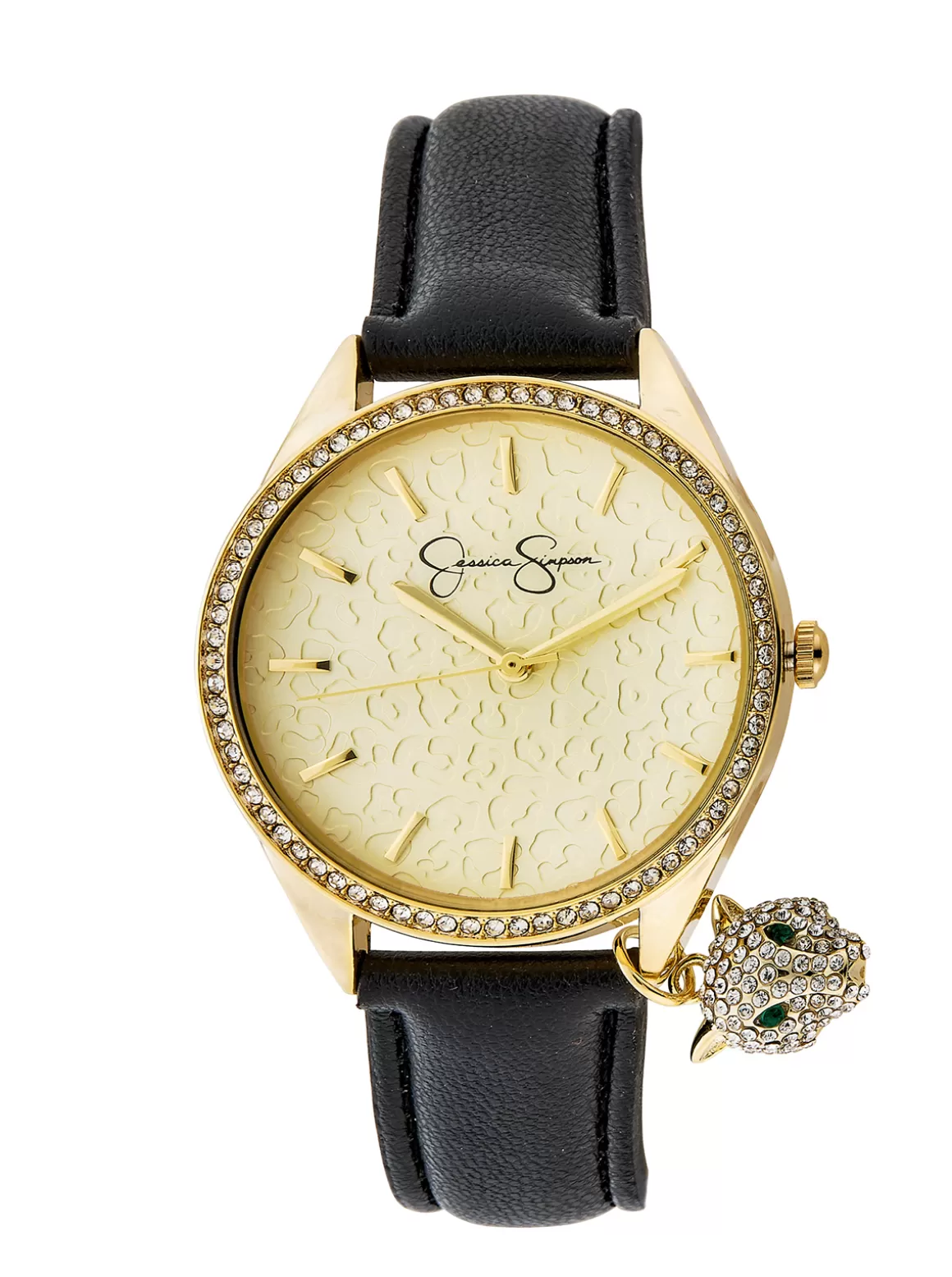 Tone Dangle Panther Strap Watch<Jessica Simpson Fashion