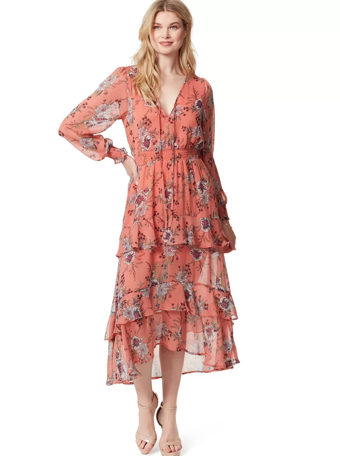 Harmony Maxi Dress In Floral Burst<Jessica Simpson Best