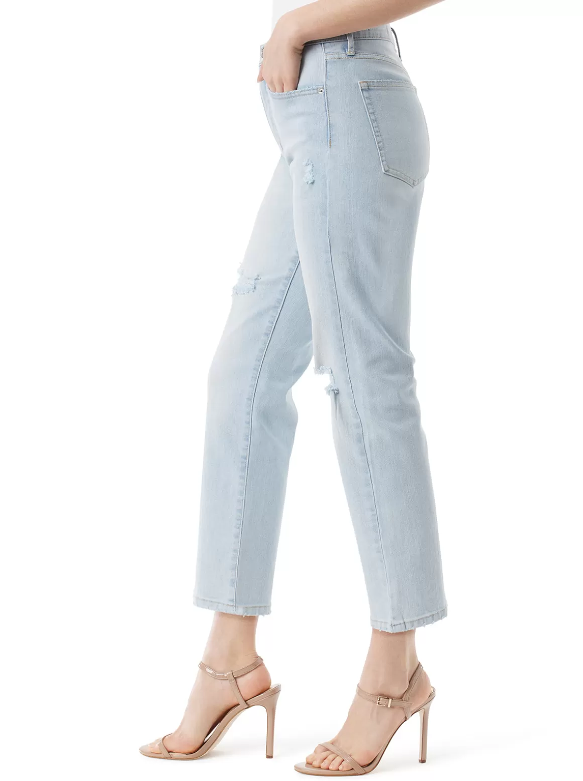 Harmony Straight High Rise Jean In <Jessica Simpson Shop