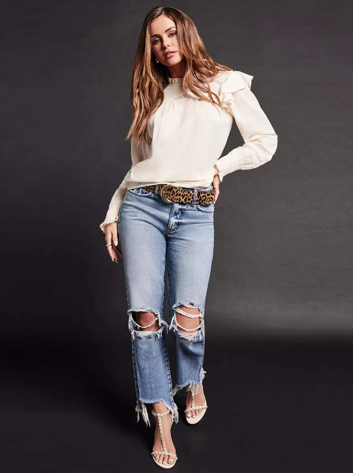 Harmony Straight High Rise Jean In <Jessica Simpson Best