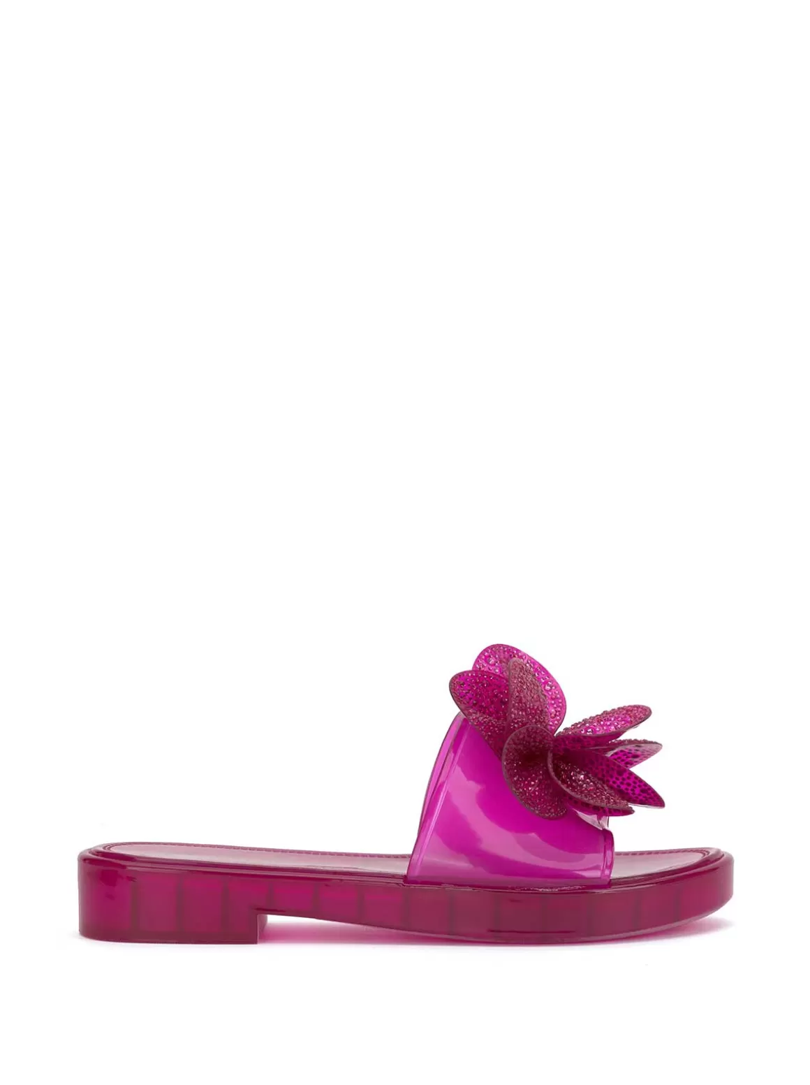 Kerah Lucite Flower Sandal In Fuschia<Jessica Simpson Hot