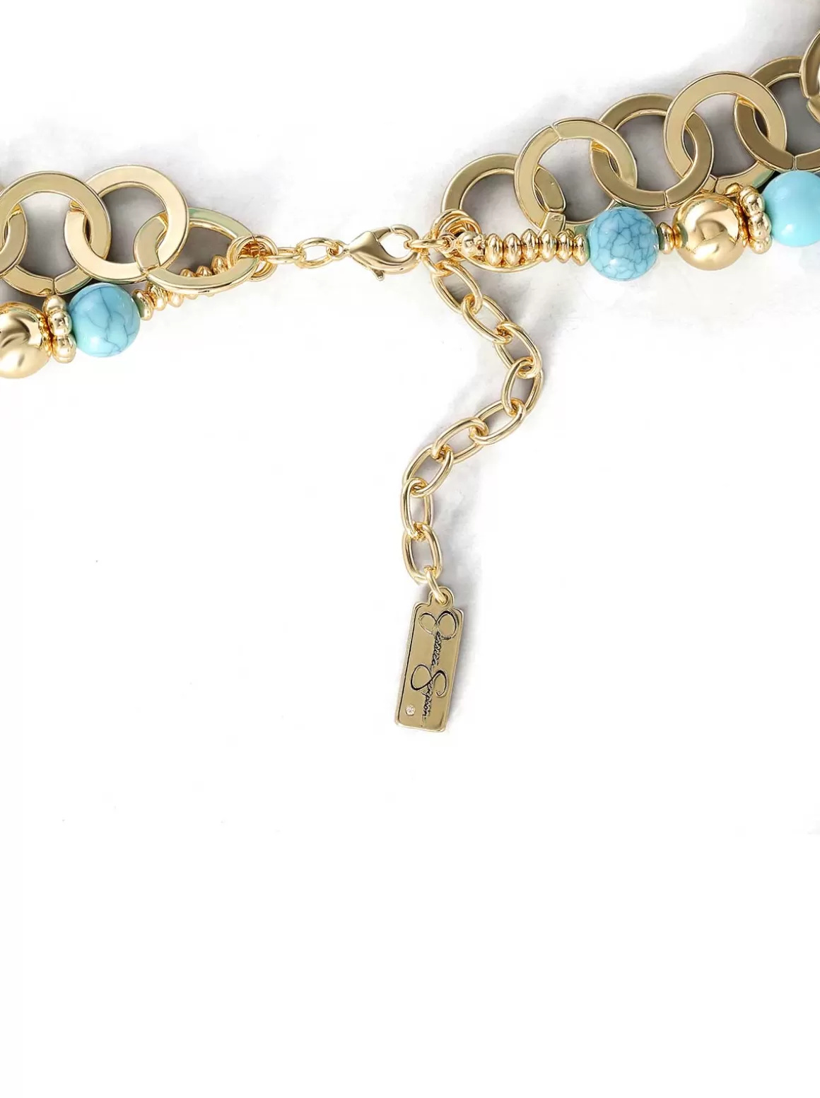 Layered Necklace With Turquoise Beads<Jessica Simpson Flash Sale