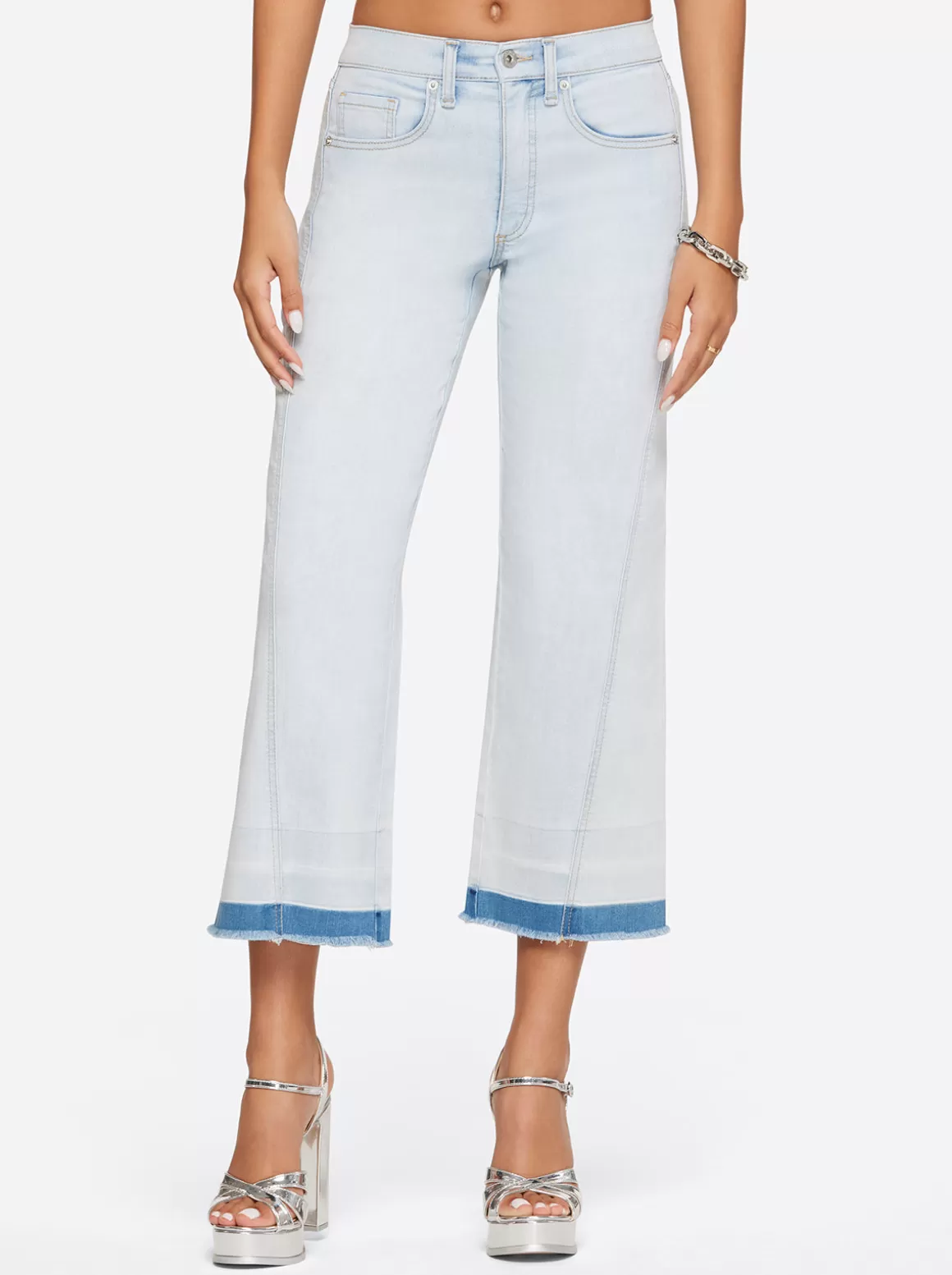 Melody Wide Leg Crop In <Jessica Simpson Sale