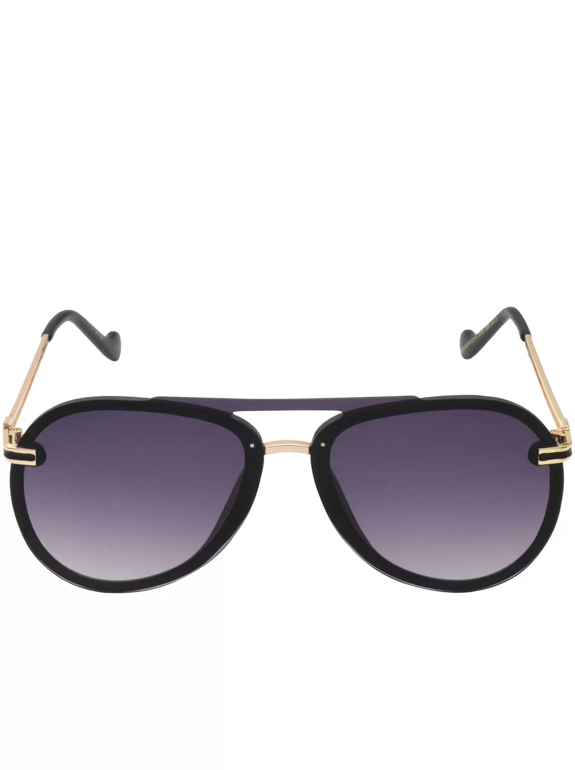 Metal Aviator Sunglasses In Smoke Matte <Jessica Simpson Fashion