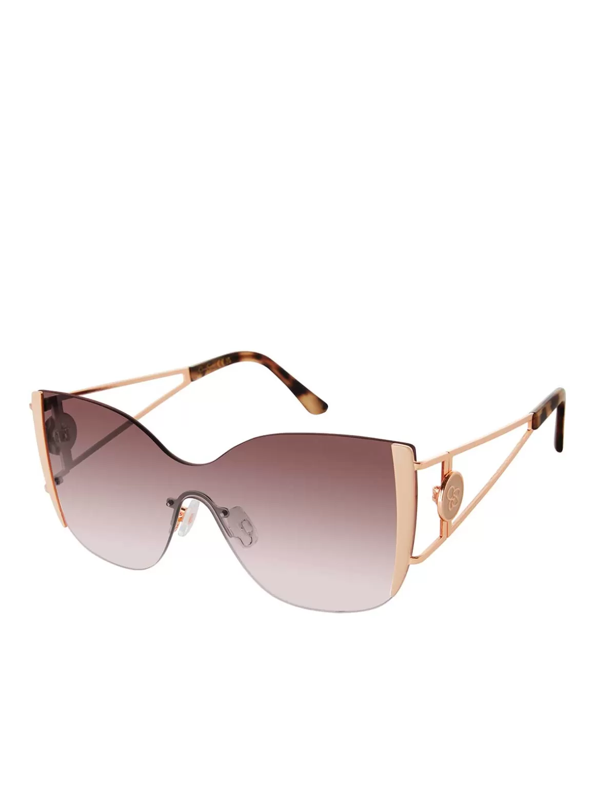 Metal Cat Eye Shield Sunglasses In <Jessica Simpson Best Sale