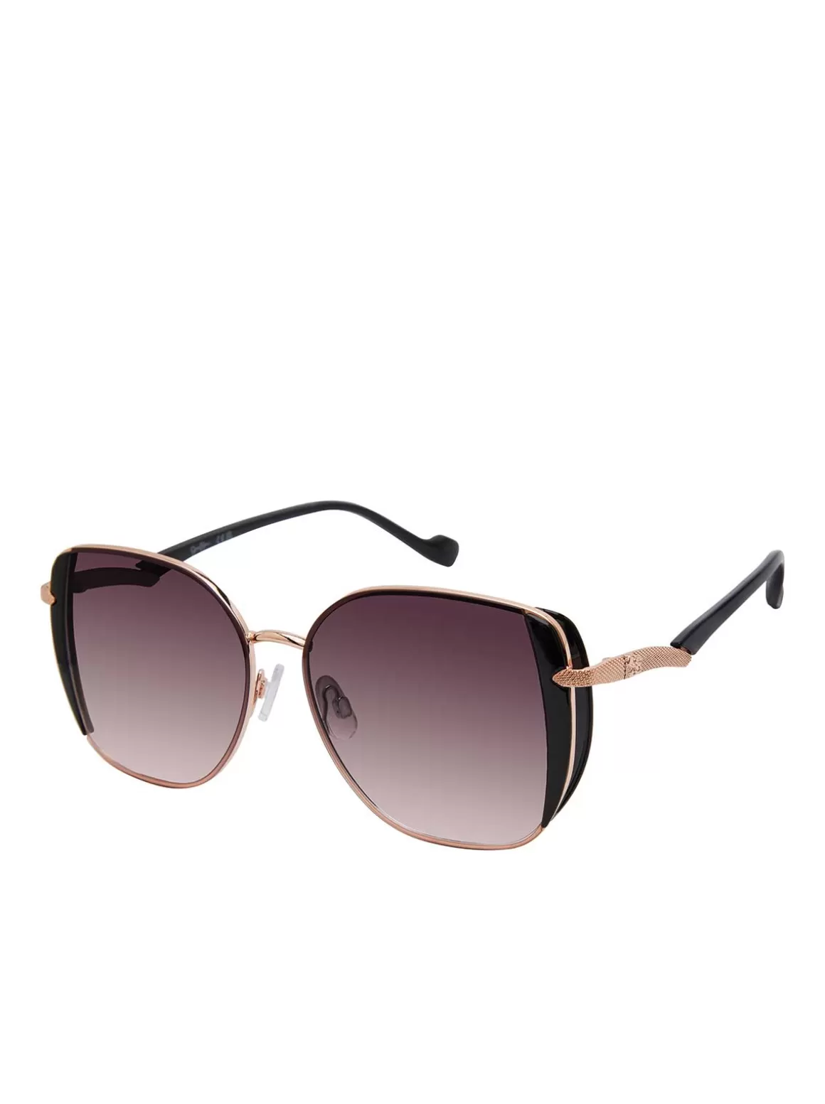 Metal Shield Butterfly Sunglasses In <Jessica Simpson Hot