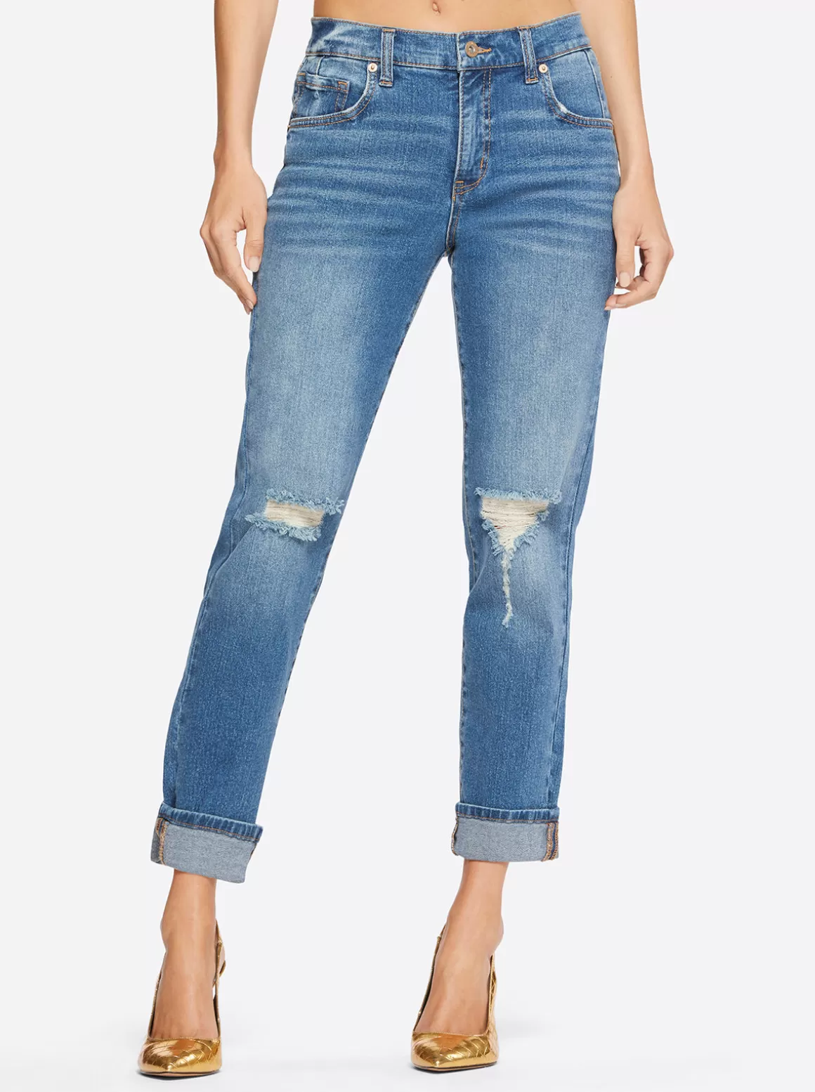 Mika Best Friend Slouchy Skinny In <Jessica Simpson Discount