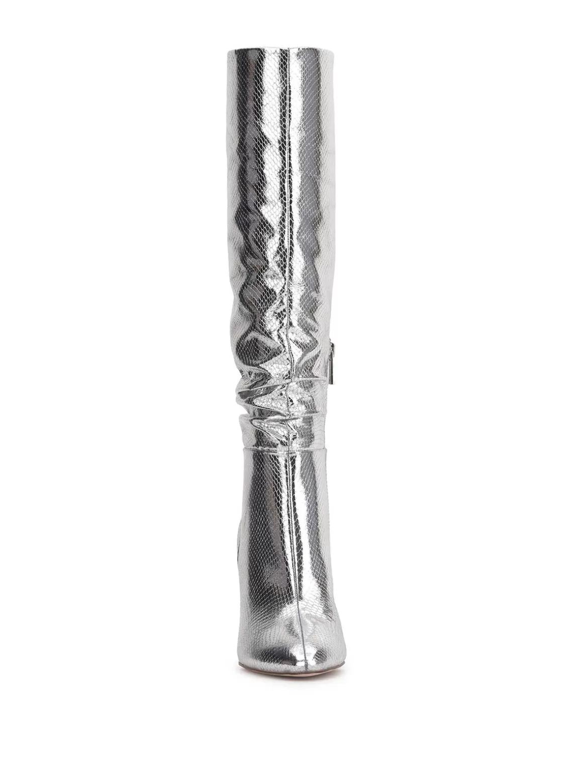 Minerva Knee High Boot In Silver Snake<Jessica Simpson Best