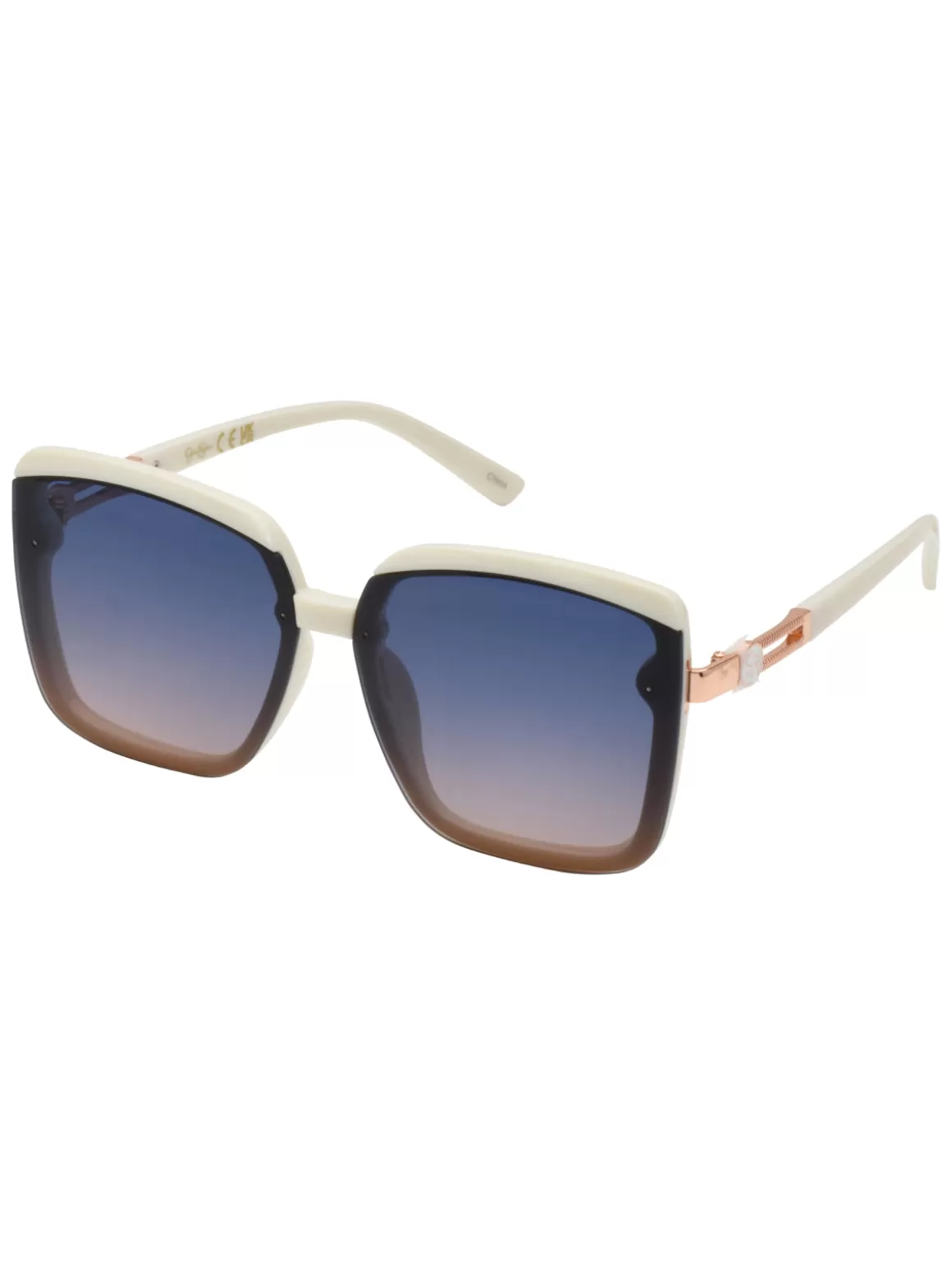 Oversized Fashionable Square Sunglasses In <Jessica Simpson Fashion