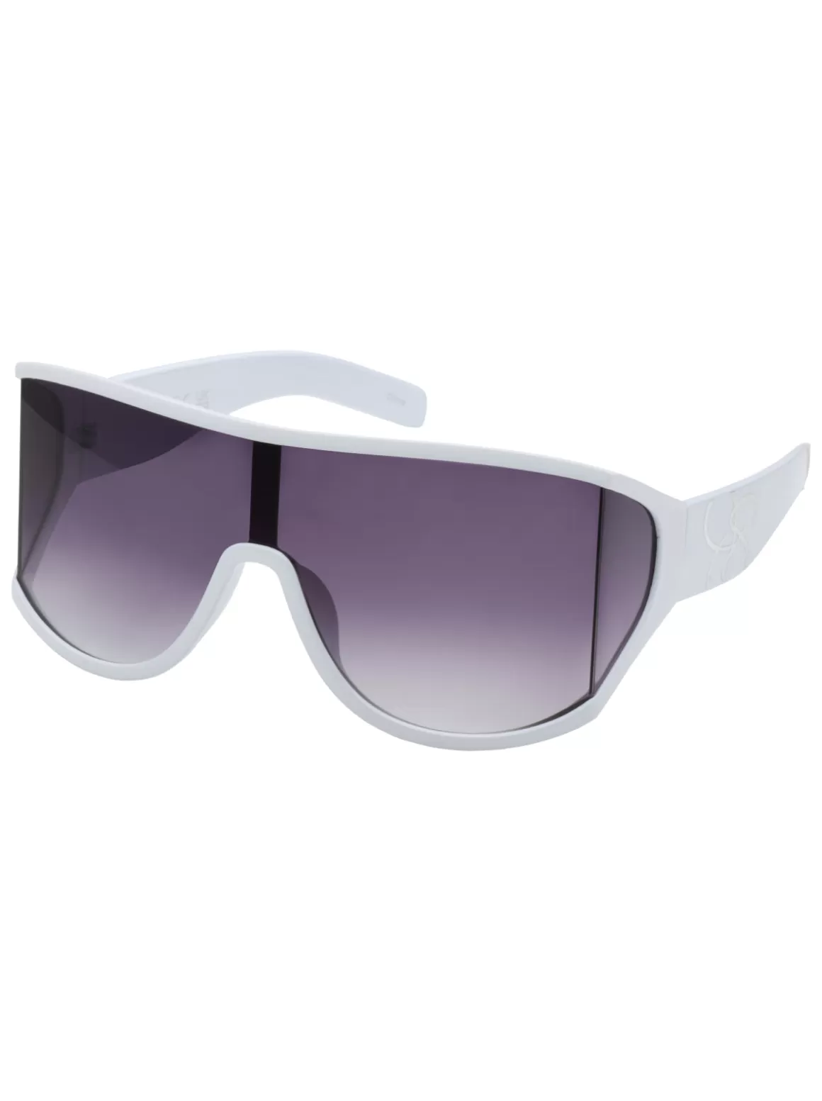 Oversized Square Wrap Shield Sunglasses In <Jessica Simpson Best