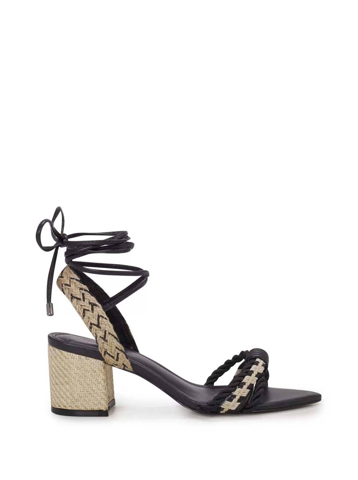 Prim Woven Block Heel Sandal In <Jessica Simpson Outlet