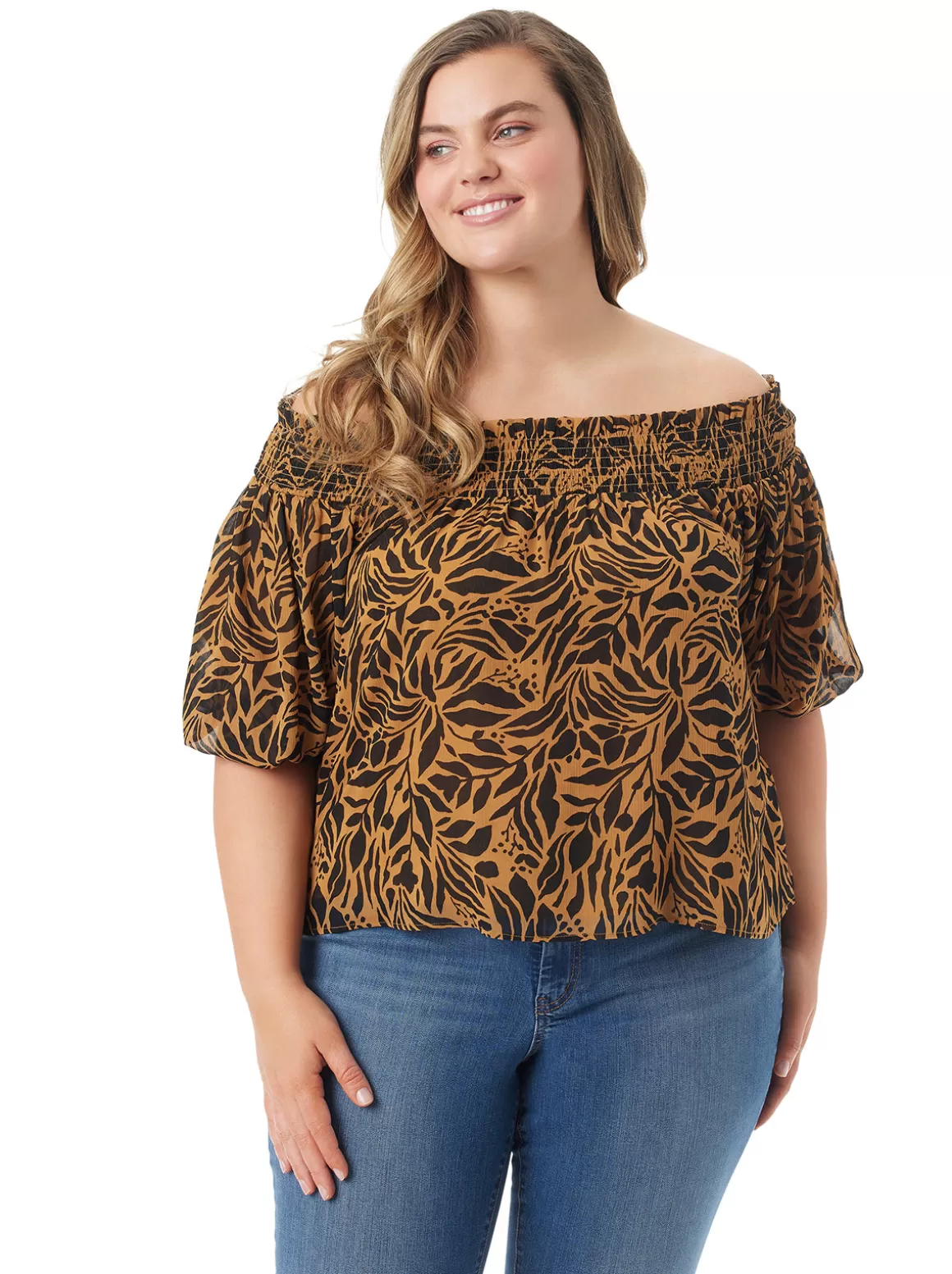 Rosiya Off Shoulder Top In <Jessica Simpson Best Sale