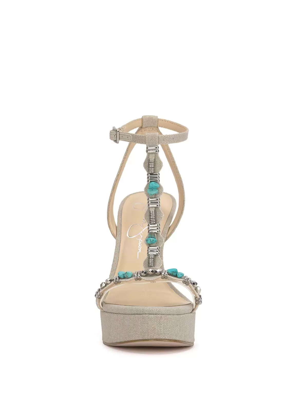 Saigee Embellished Platform In Natural<Jessica Simpson Outlet