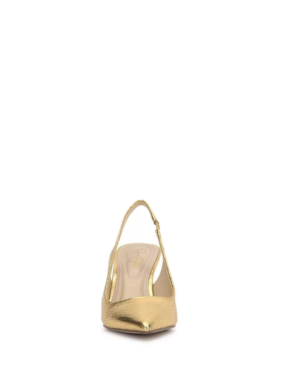 Souli Sling Back Heel In Gold<Jessica Simpson Best Sale