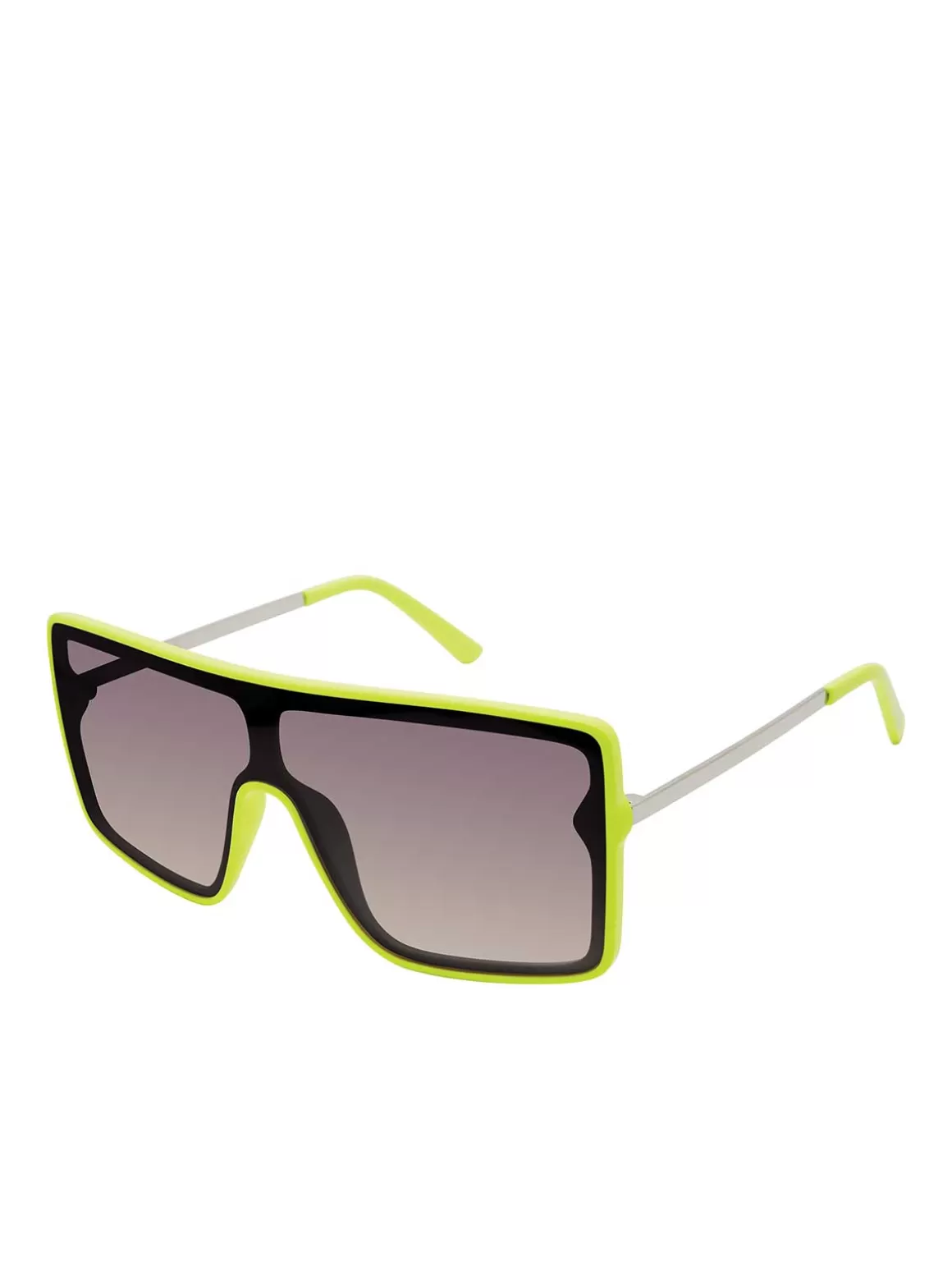 Square Shield Metal Temple Sunglasses In <Jessica Simpson Sale