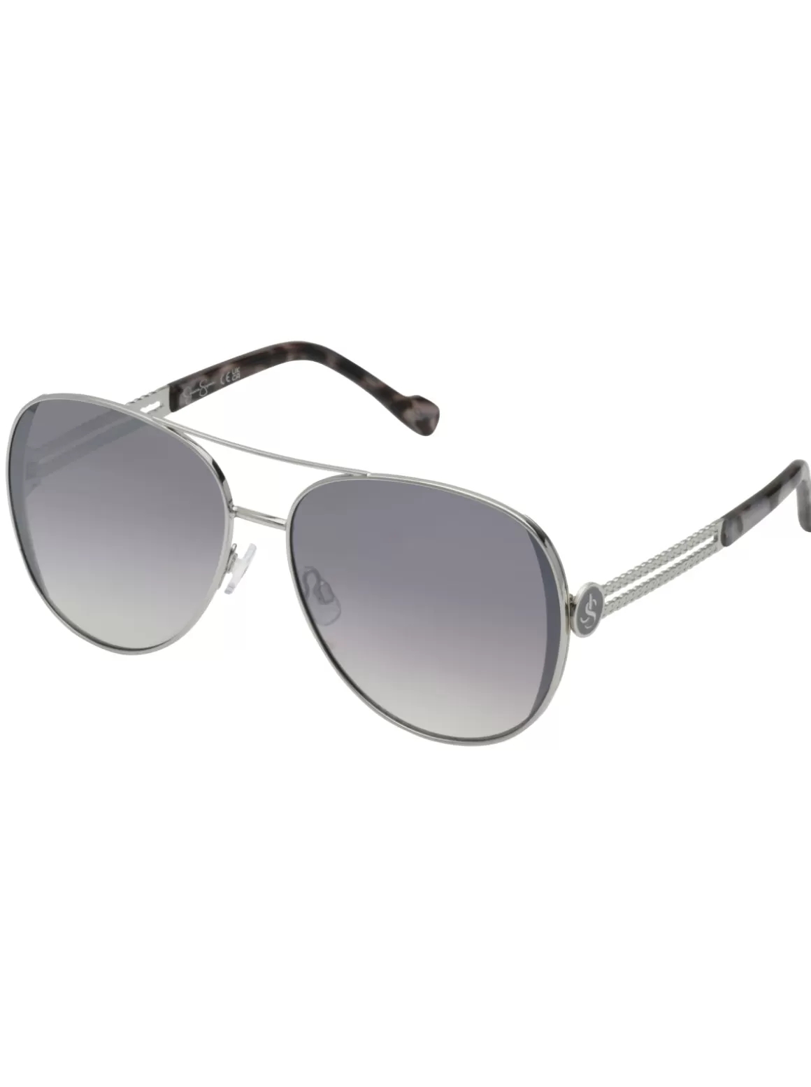 Stylish Metal Aviator Sunglasses In & Tortoise<Jessica Simpson Cheap