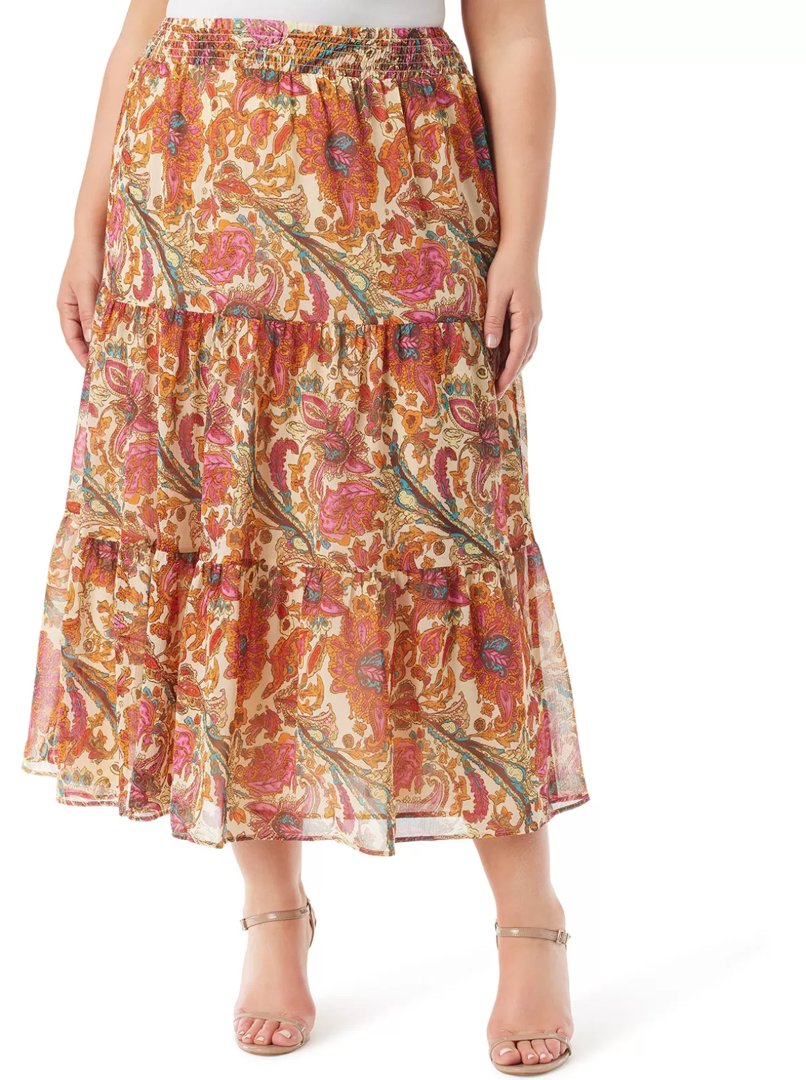 Sunita Tiered Skirt In <Jessica Simpson Cheap