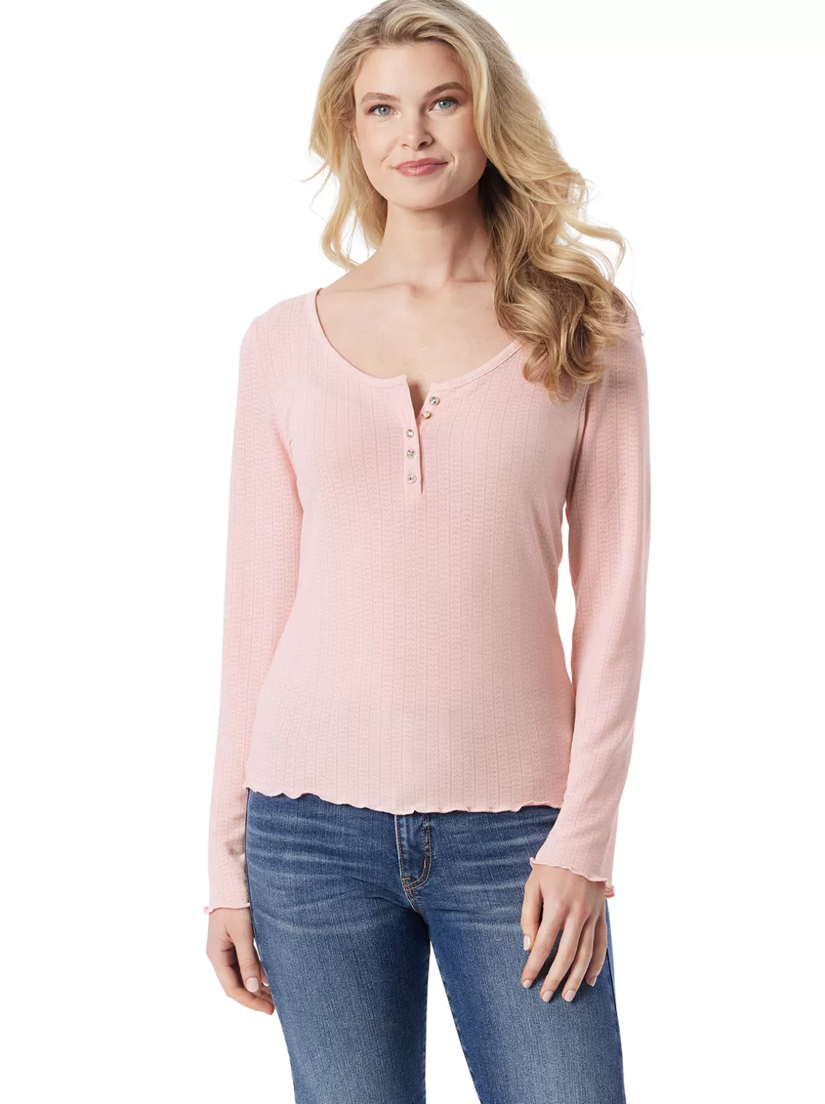 Tahani Henley Top In <Jessica Simpson Shop