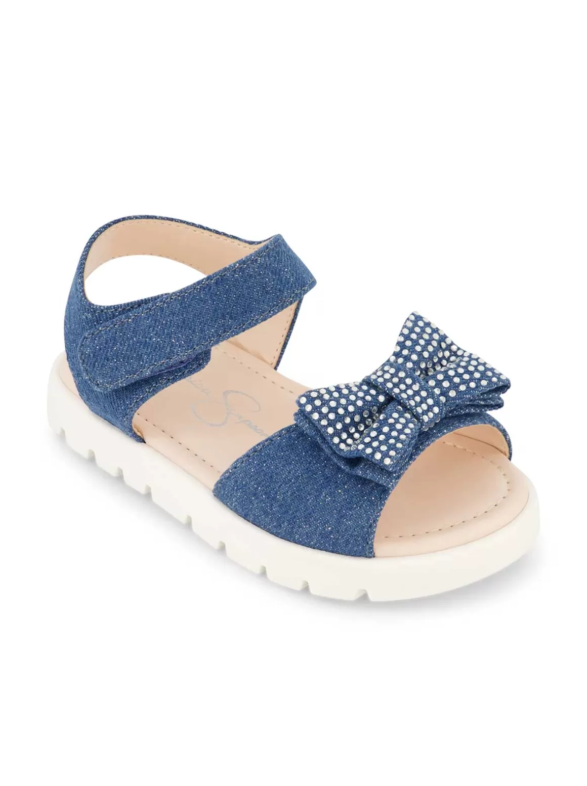 Toddler Tia Shine Sandals In Blue <Jessica Simpson Online