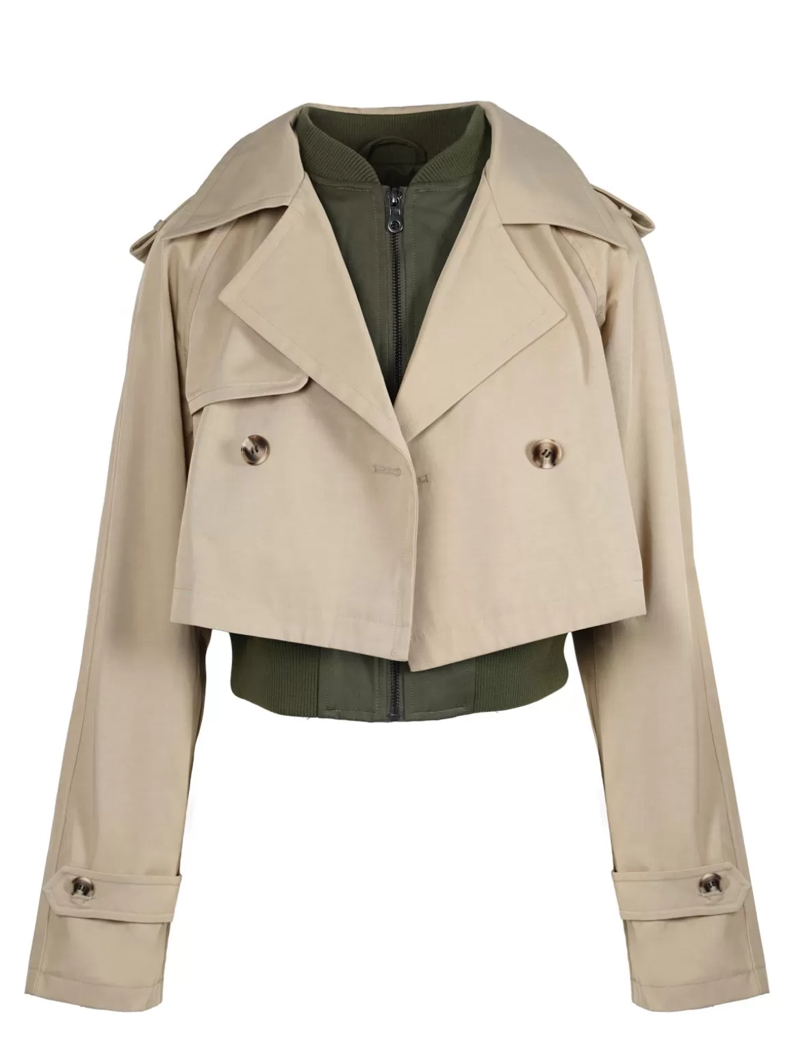 Trench Bomber Jacket In <Jessica Simpson Outlet