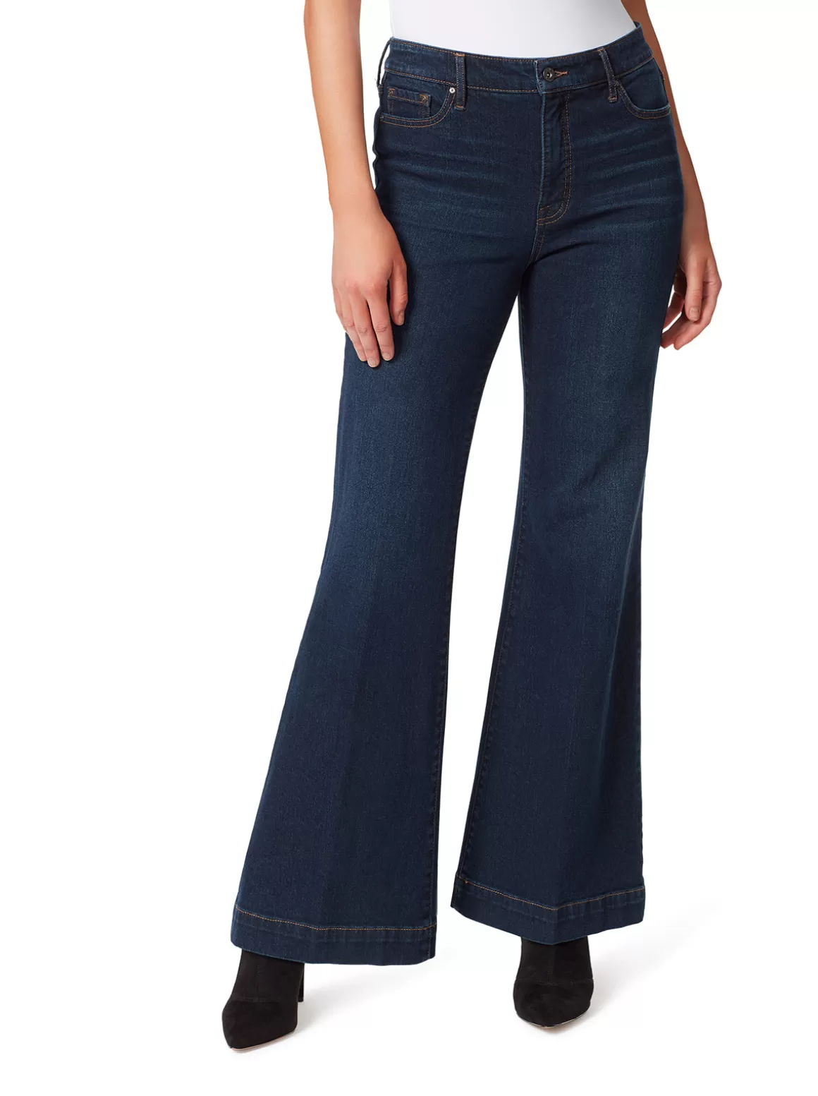 True Love Wide Leg Trouser Jeans In <Jessica Simpson New