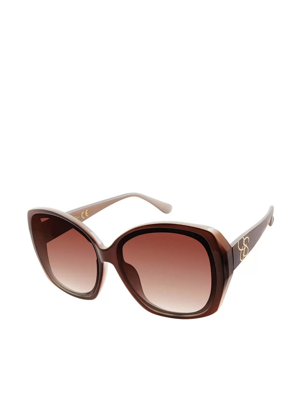 Two Tone Geometric In Brown & Nude<Jessica Simpson Cheap