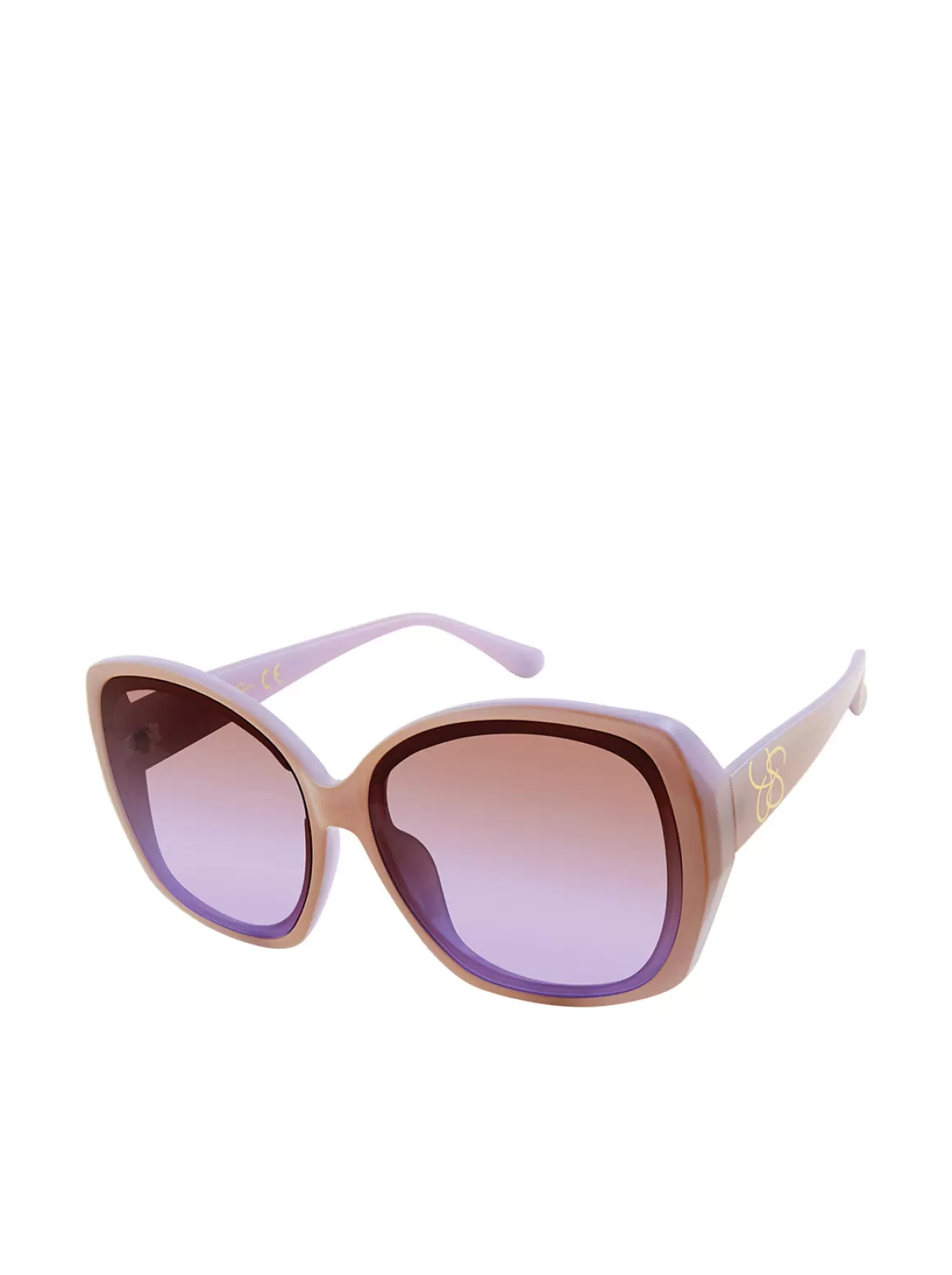 Two Tone Geometric In Nude & Lilac<Jessica Simpson Shop