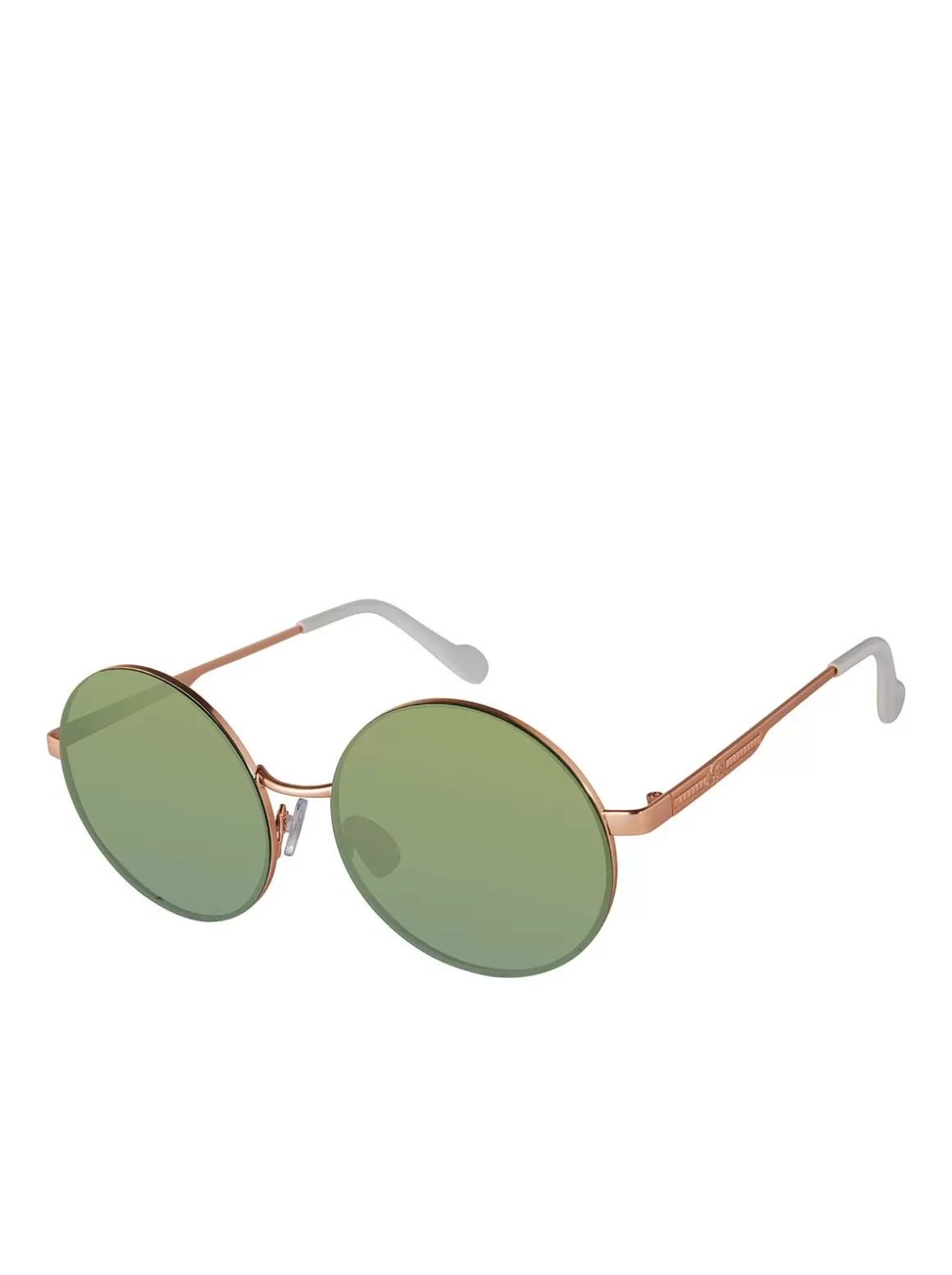 Vintage Metal Round Sunglasses In & White<Jessica Simpson Cheap