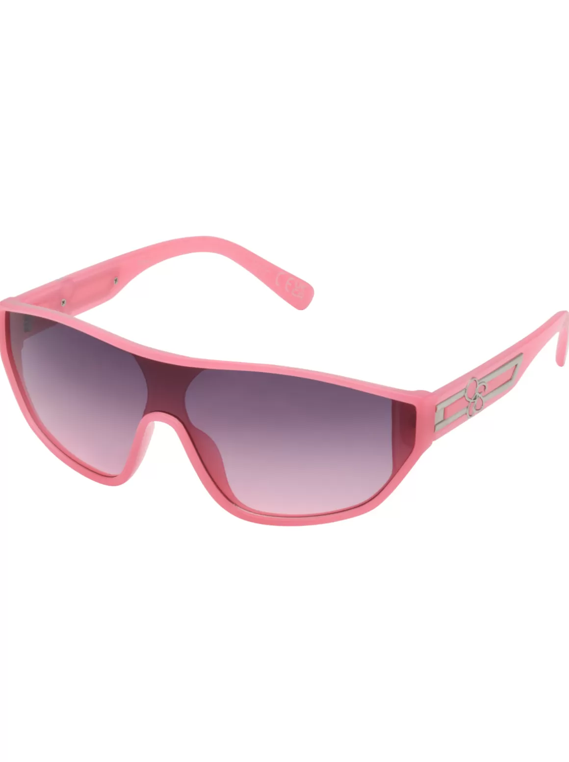 Wrap-Around Shield Sunglasses In Cream & <Jessica Simpson Cheap